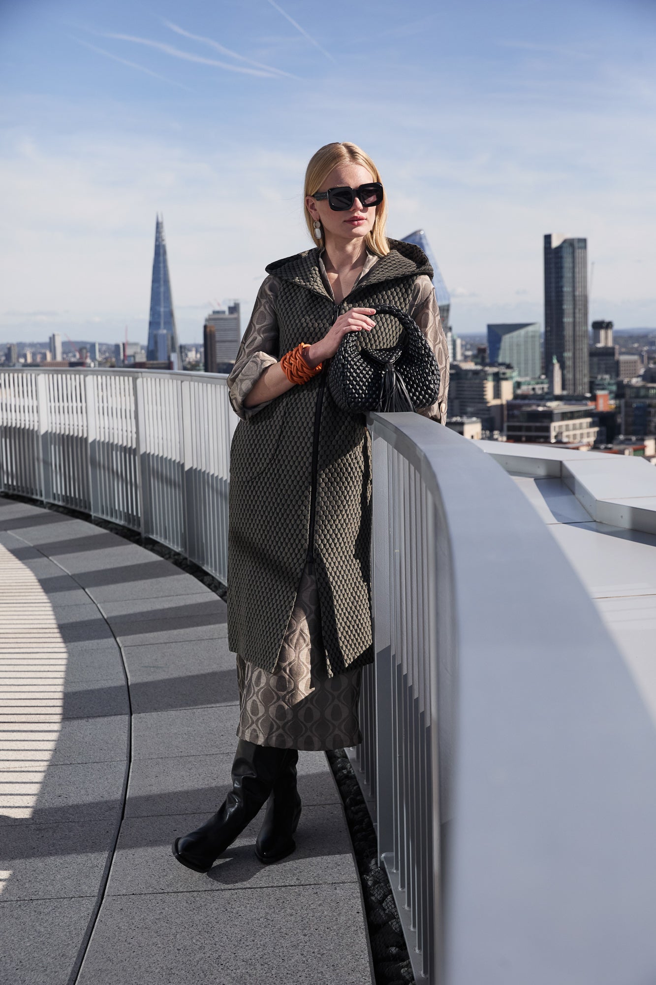 MAJORELLE HOODED VEST