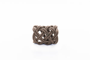 DARK BROWN CUFF BRACELET